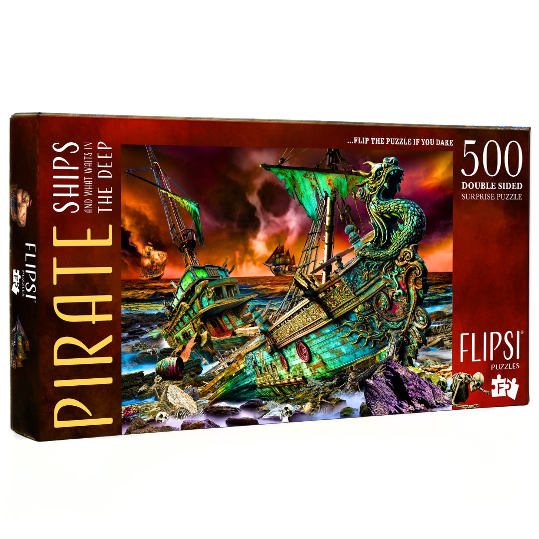 FLIPSI PLUS: All Three Pirate Ships & Flipsi Board