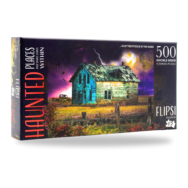 Haunted Farmhouse Flipsi Puzzle box