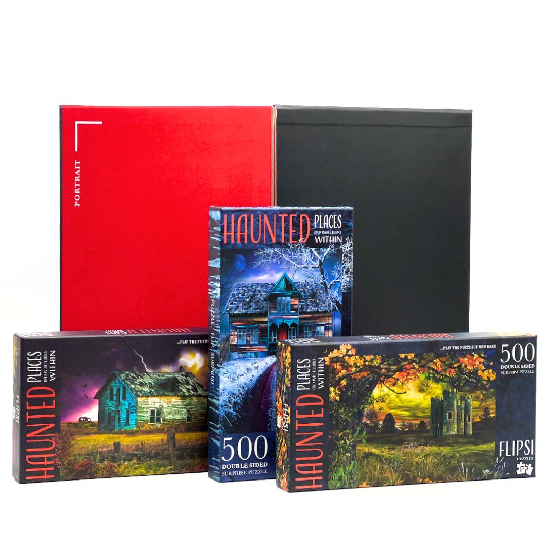 FLIPSI PLUS: All Three Haunted Places & Flipsi Board