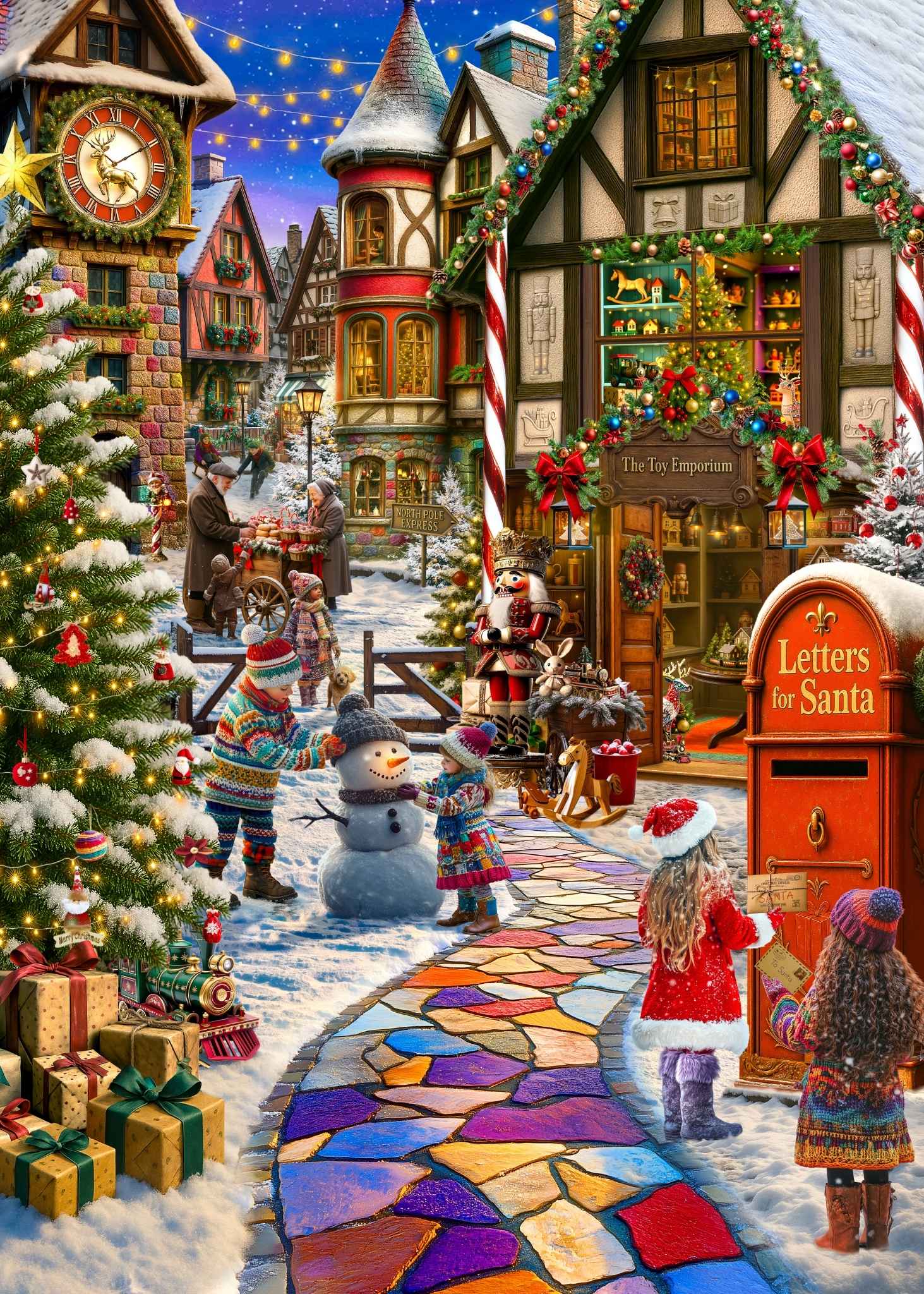 FLIPSI TWIN: Naughty | Nice Christmas Village