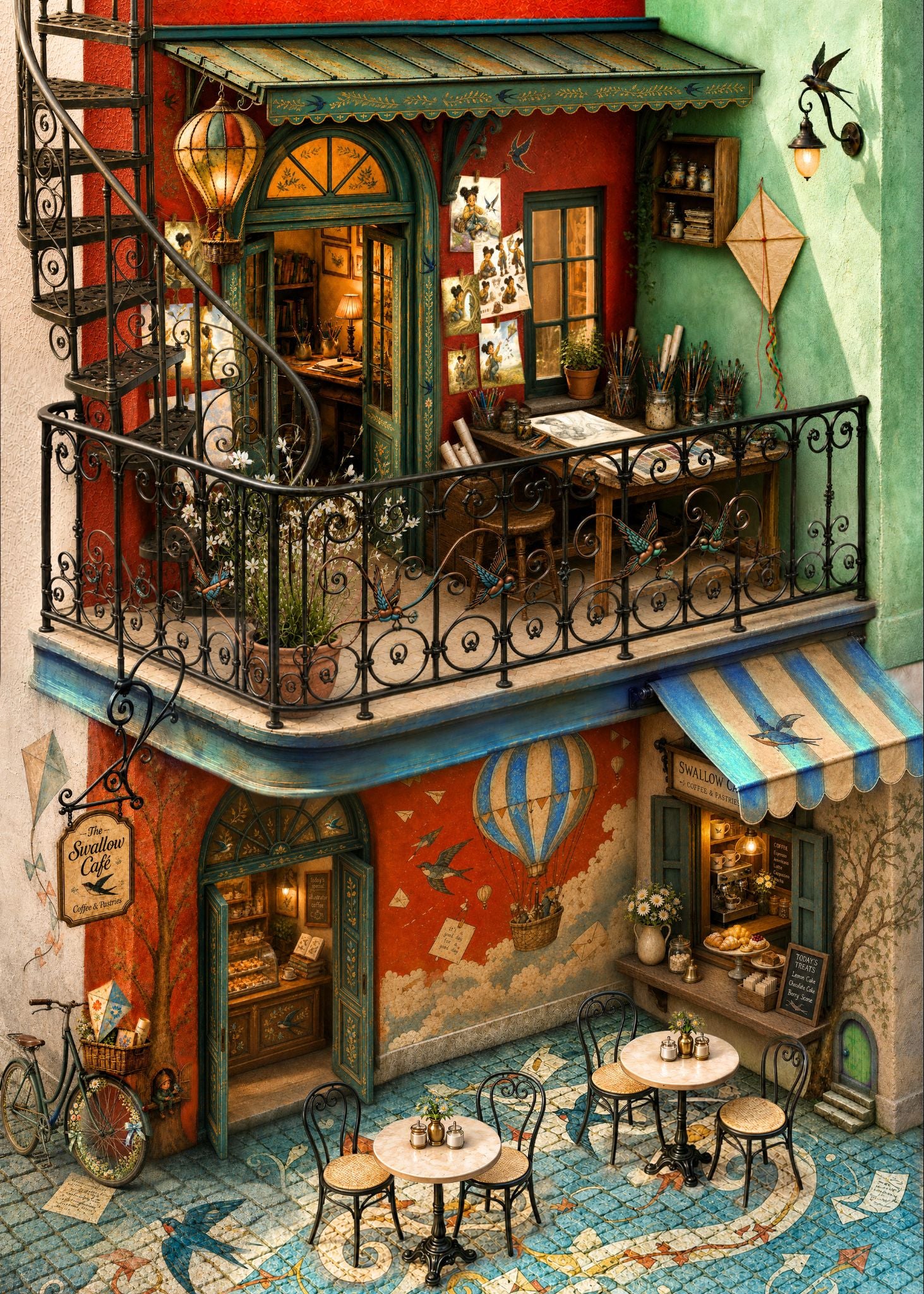 Balcony Escapes Flipsi Set