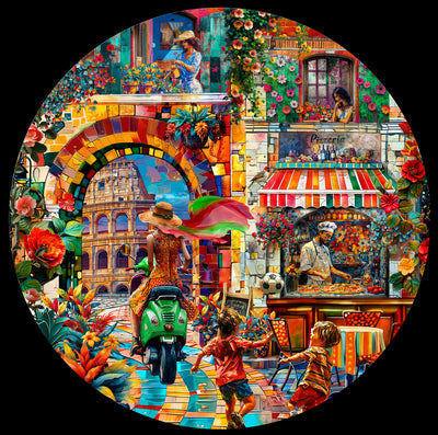 Roman Dreams Pirouette Wooden Puzzle