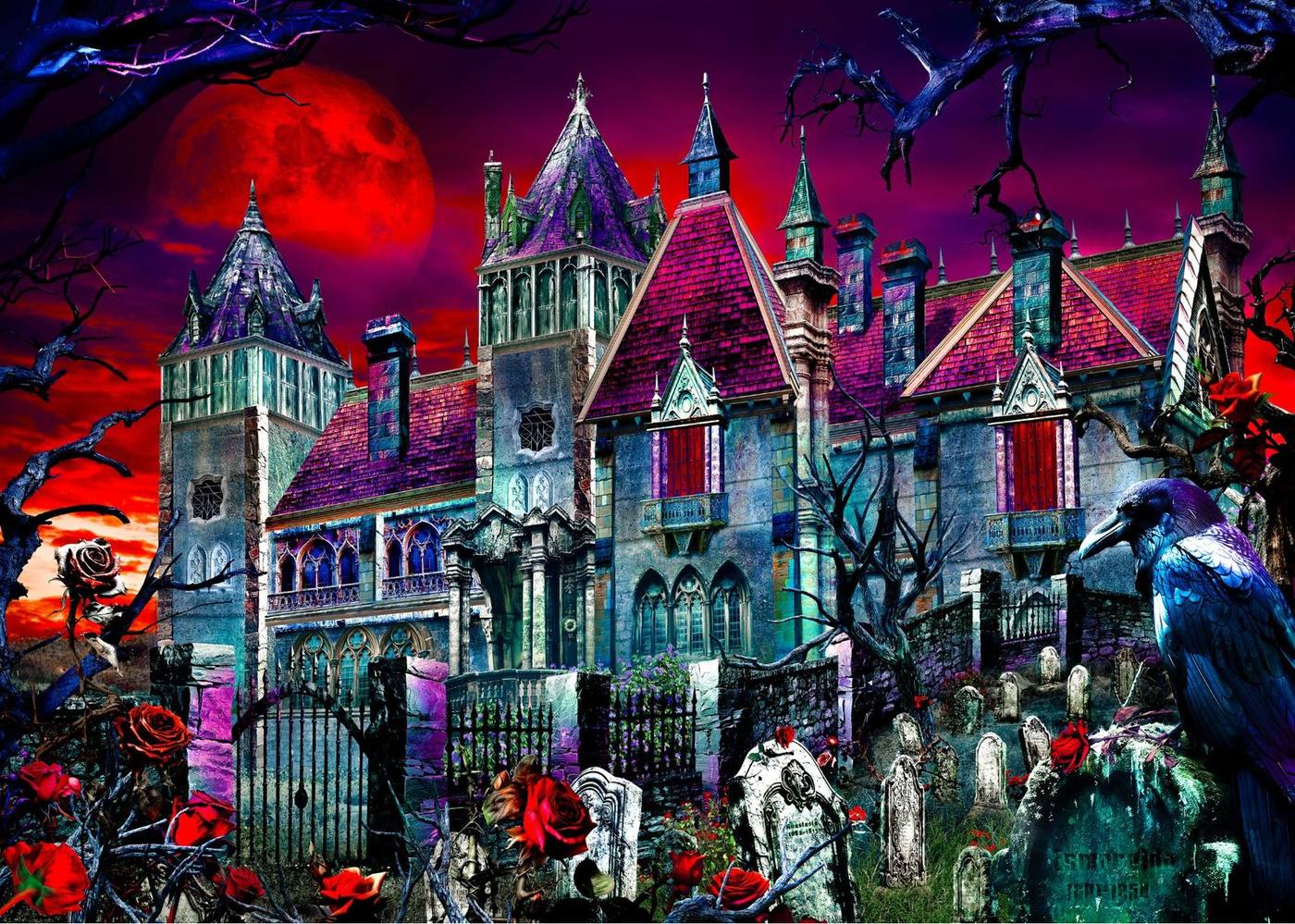 Haunted Mansion · original front artwork