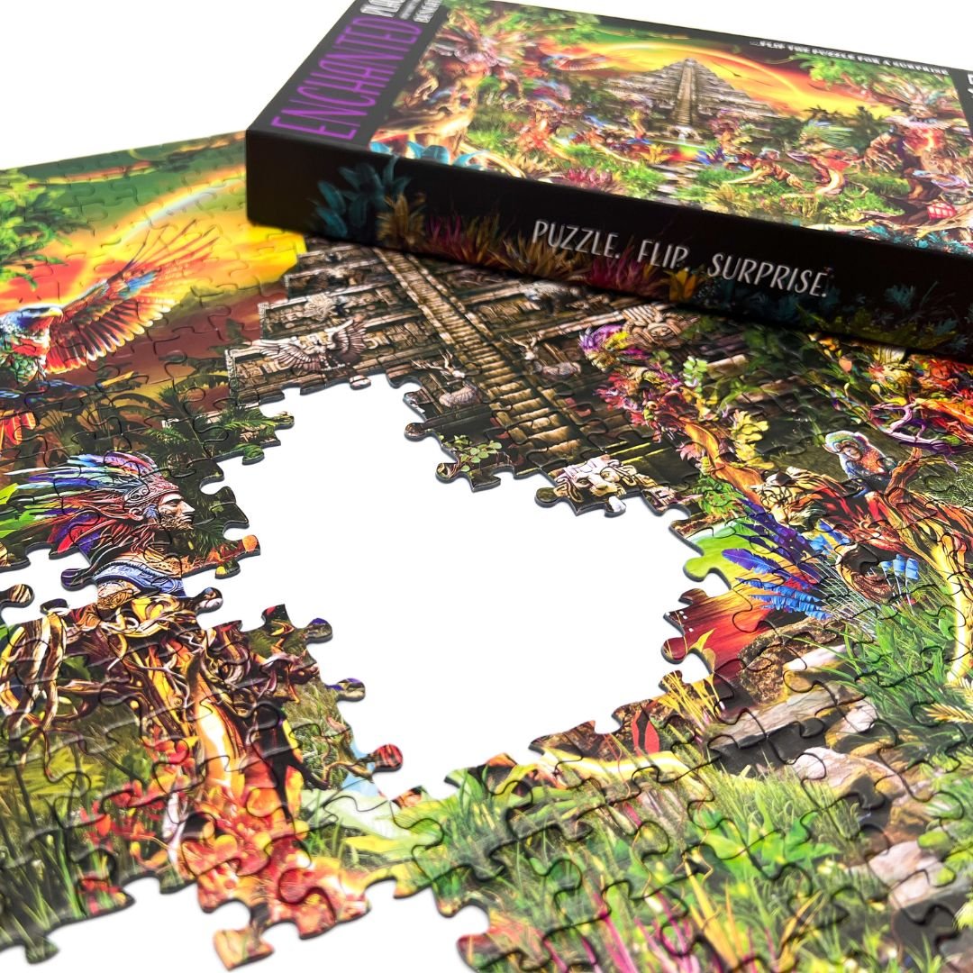 FLIPSI PLUS: All Three Enchanted Places & Flipsi Board - Flipsi Puzzles