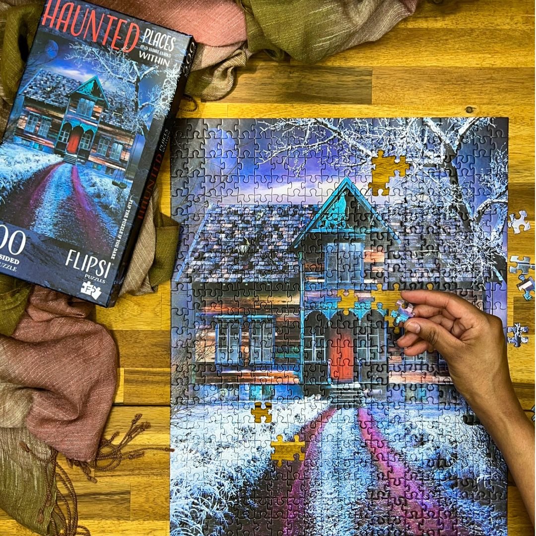 FLIPSI PLUS: All Three Haunted Places & Flipsi Board - Flipsi Puzzles