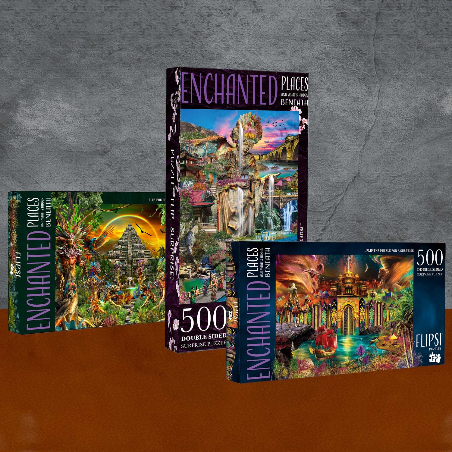 Enchanted Places: Bundles - Flipsi Puzzles
