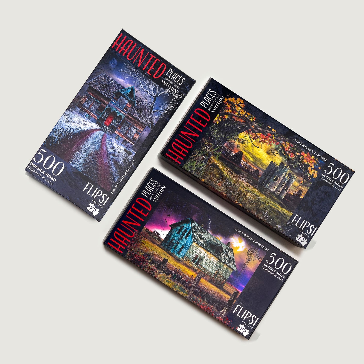 Flipsi Double-Sided Jigsaw Puzzles - Flipsi Puzzles