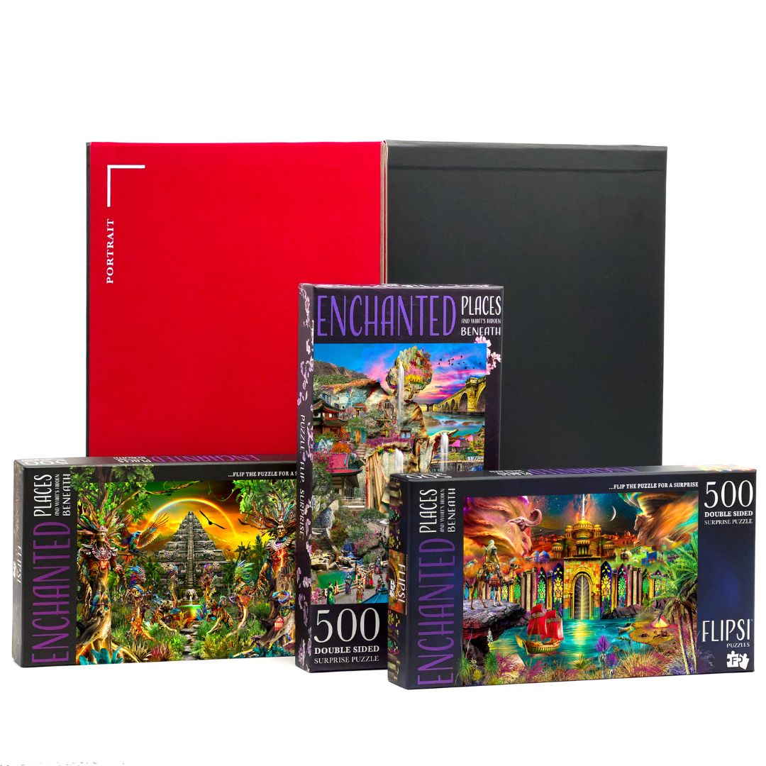 FLIPSI PLUS: All Three Enchanted Places & Flipsi Board