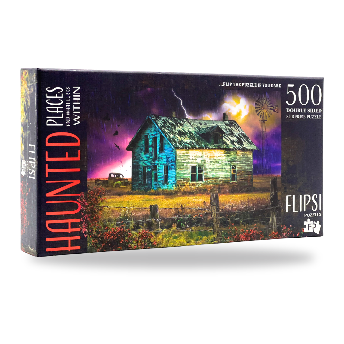 Haunted Farmhouse Flipsi Puzzle
