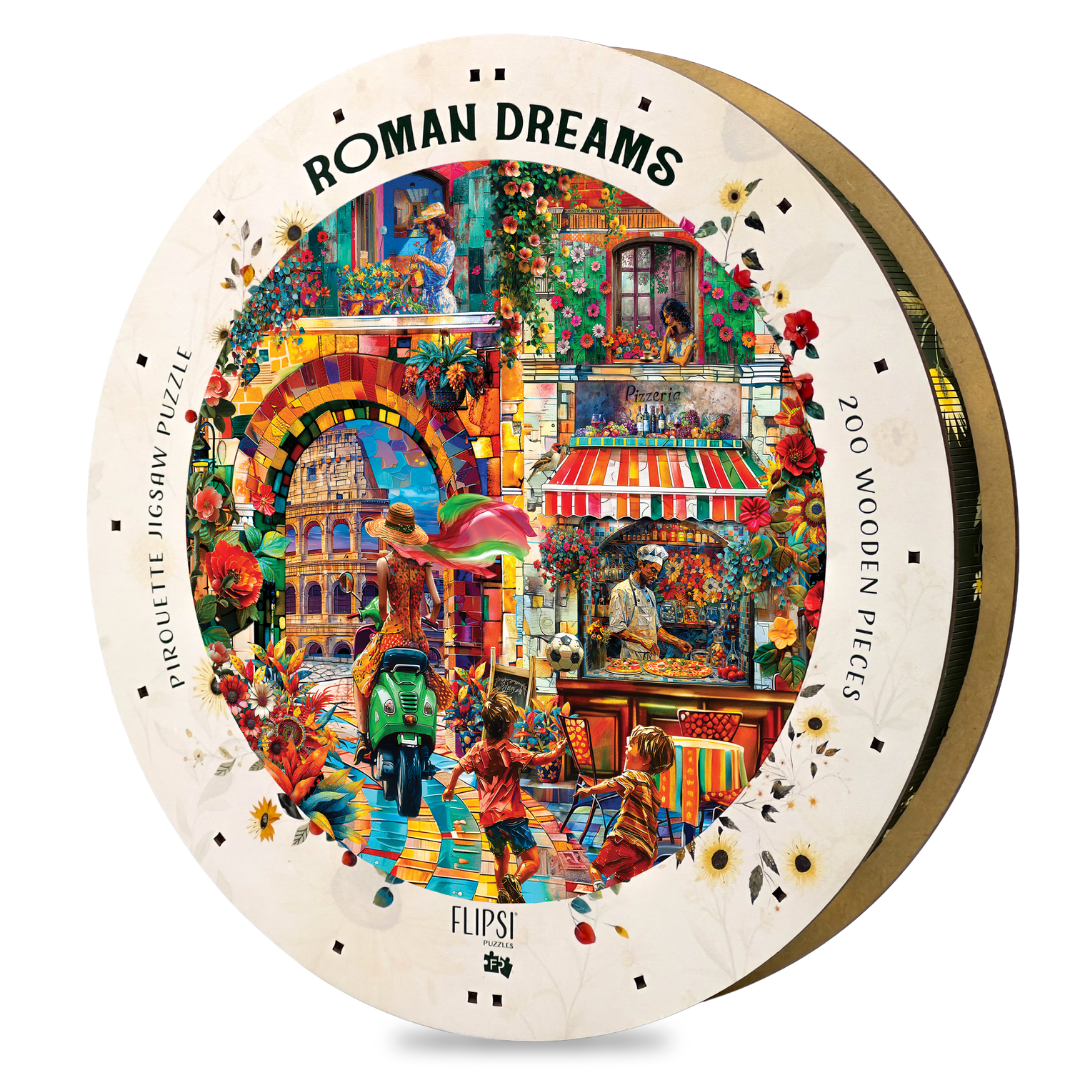 Roman Dreams Pirouette Wooden Puzzle