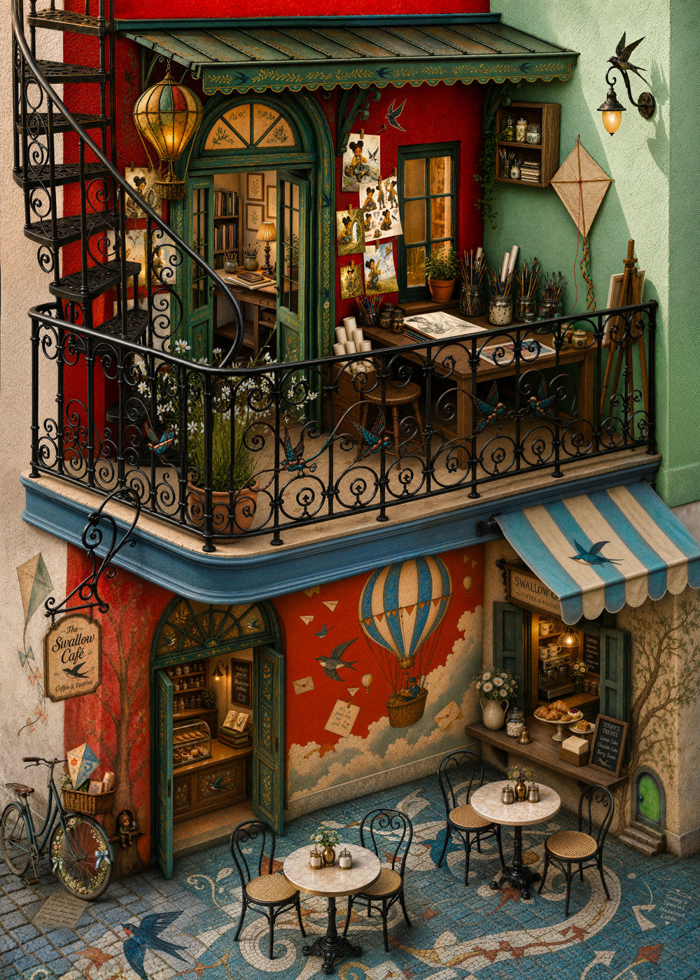 Balcony Escapes Flipsi Plus