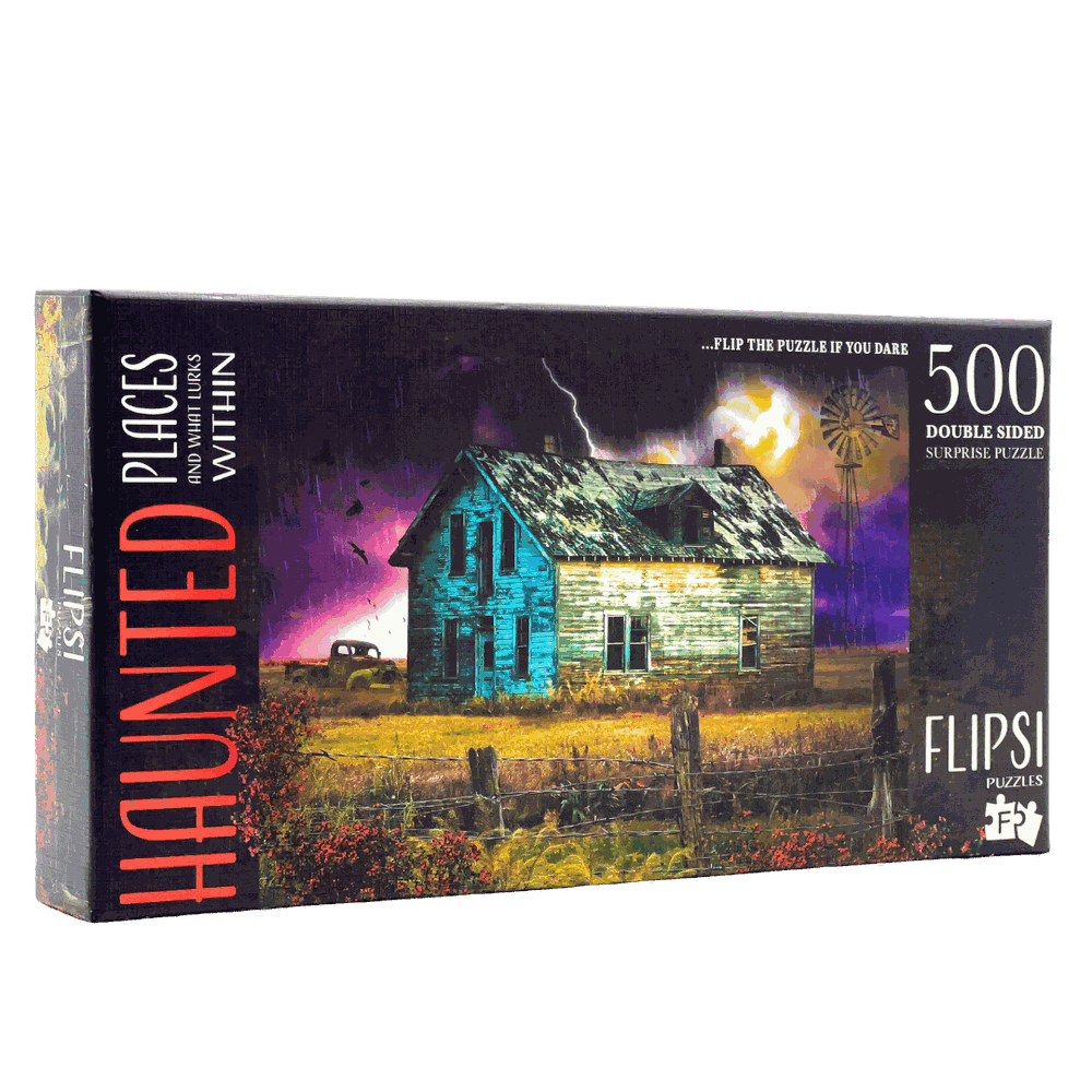 Haunted Farmhouse Flipsi Puzzle