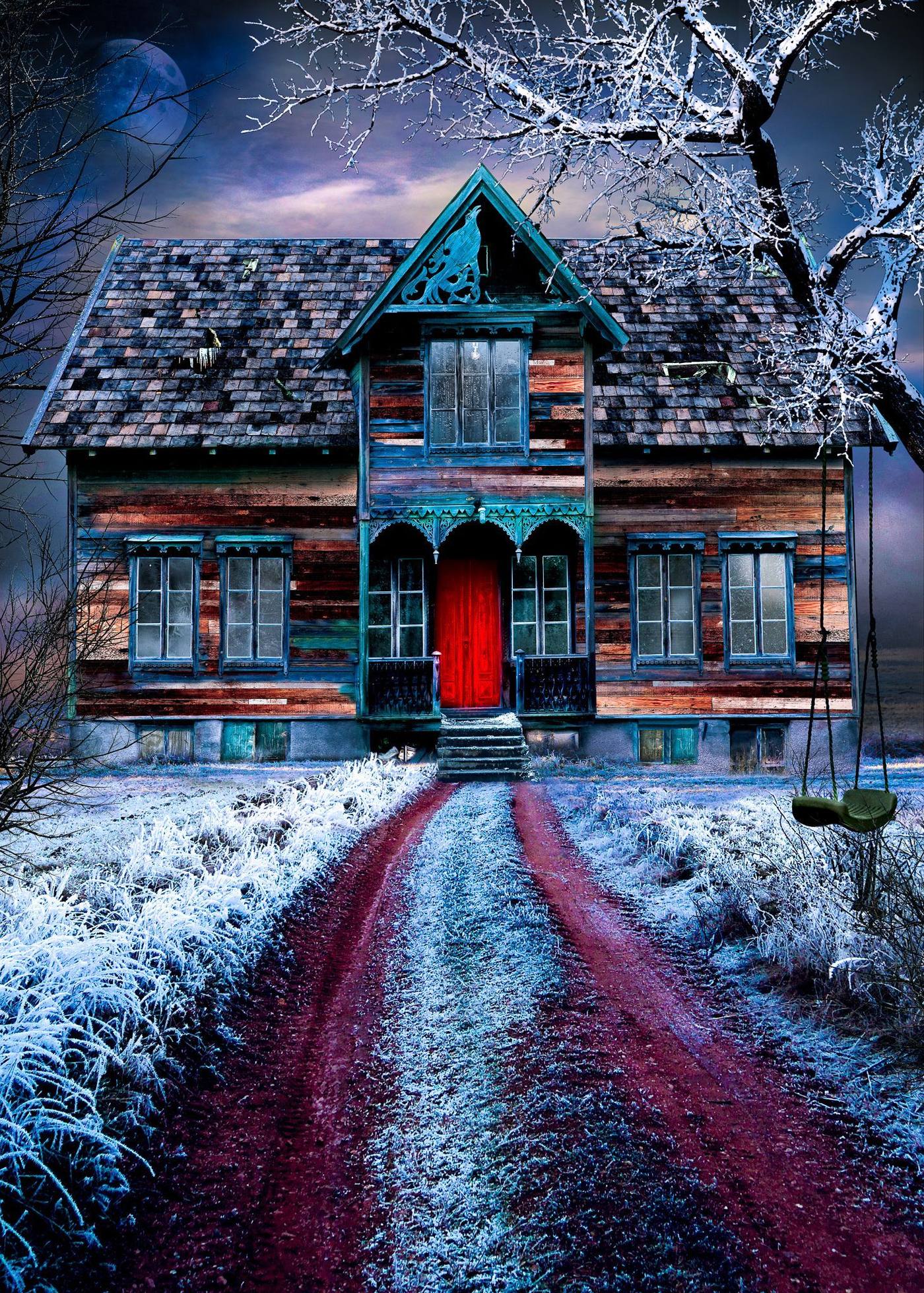 Haunted Places, Haunted House artwork