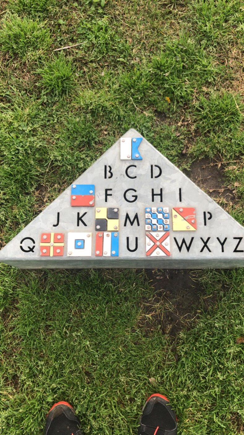 The triangle.